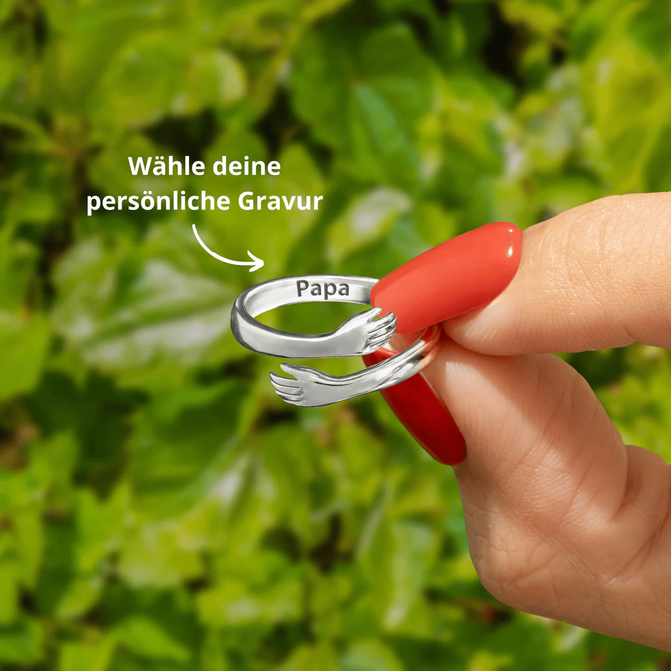 HERZHAUS™ Ring Stille Umarmung
